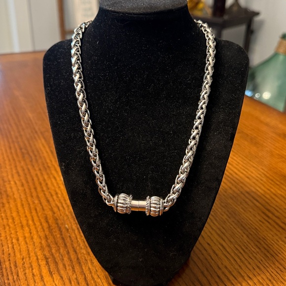 Twisted Rope Chain Necklace - Picture 2 of 6